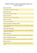 ATMO 201 EXAM II- TAMU- Logan Questions with Correct&NewLine;Answers &lpar;Grade A&plus;&rpar;