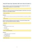 Atmo-201 Tamu Exam 2 Questions with Correct Answers &lpar;Grade A&plus;&rpar;