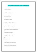 Nursing Abbreviations Quiz 1 Exam Guide 2026-2027