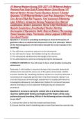 ATI Maternal-Newborn Nursing 2026&ndash;2027 &vert; ATI RN Maternal Newborn Proctored Exam Study Guide & Content Mastery Series Review &vert; ATI Maternal-Newborn Nursing Practice Questions&comma; Answers & Detailed Rationales &vert; ATI RN Maternal Newborn Exam Prep&comma; Antepartum & 