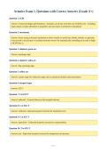 Avionics Exam 1&comma; Questions with Correct Answers &lpar;Grade A&plus;&rpar;