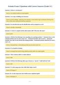 Premium Package-&semi;&semi;Avionics Exams with CORRECT Answers 