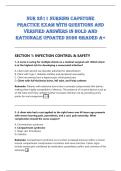 NUR 2811 Nursing Capstone&NewLine;Practice Exam with questions and&NewLine;verified answers in bold and&NewLine;rationale updated 2026 graded A&plus; 