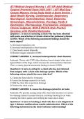 ATI Medical-Surgical Nursing &vert; ATI RN Adult Medical-Surgical Proctored Exam 2026&ndash;2027 &vert; ATI Med-Surg Content Mastery Series Study Guide & Exam Review &vert; Adult Health Nursing&comma; Cardiovascular&comma; Respiratory&comma; Neurological&comma; Gastrointestinal&comma; Renal&comma; Endocrine&comma; He