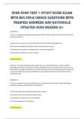 NURS 8026 Test 1 Study Guide exam&NewLine;with multiple choice questions with&NewLine;verified answers and rationale&NewLine;updated 2026 graded A&plus;
