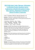 BCIP 2026 Study Guide&colon; Pharmacy Informatics Certification Practice Questions Answer Explanations & Health Information Systems&comma; Data Analytics&comma; Medication Technology & Clinical Workflow Preparation