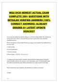 WGU D430 &ndash; Cybersecurity and Information Assurance&colon; Complete Actual Exam Questions with Verified Answers &lpar;2026&sol;2027&rpar;&NewLine;&NewLine;