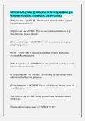 NR302 FINAL &lbrack;2026&rsqb; &vert; UPDATED ACTUAL QUESTIONS &vert; A&plus;&NewLine;VERIFIED ANSWERS &vert; COMPLETE STUDY GUIDE &vert;