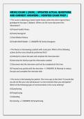 NR302 EXAM 1 &lbrack;2026&rsqb; &vert; UPDATED ACTUAL QUESTIONS&NewLine;AND CORRECT ANSWERS &vert; VERIFIED EXAM PREP &vert;