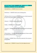 NR 222 FINAL EXAM CHAMBERLAIN &lbrack;2026&rsqb; &vert; A&plus; VERIFIED&NewLine;ANSWERS &vert; UPDATED ACTUAL QUESTIONS &vert;