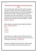 NSG 300 Exam 2 from Grand Canyon University &lpar;GCU&rpar; &vert;&vert;Just &NewLine;Out&excl;&excl;&excl;