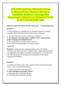 2026 NI-BC Exam Prep&colon; Informatics Nursing &NewLine;Certification Practice Questions with Answer &NewLine;Explanations Healthcare Technology&comma; Data &NewLine;Management & Clinical Systems Informatics Practice &NewLine;Exam Preparation Study Guide