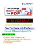 NURS 5220 Exam 2 &lpar;2026&sol;2027&rpar; &lpar;PDF&rpar; &vert; Advanced Health Assessment &vert; UTA