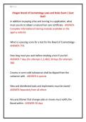 Oregon Board of Cosmetology Laws and Rules Exam &vert;&vert;Just &NewLine;Out&excl;&excl;