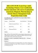 2026 AGPCNP-BC Exam Prep&colon; Adult&NewLine;Gerontology Primary Care Certification &NewLine;Practice Questions with Answer Explanations &NewLine;Assessment&comma; Diagnosis&comma; Pharmacology & &NewLine;Chronic Disease Management Exam &NewLine;Preparation Study Guide