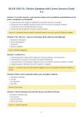BLAW 3201 Ch&period; 3 Review Questions with Correct Answers &lpar;Grade&NewLine;A&plus;&rpar;