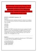 2026 FNP-BC Exam Prep&colon; Family Nurse &NewLine;Practitioner Practice Questions&comma; Answer &NewLine;Rationales&comma; Primary Care&comma; Diagnosis&comma; &NewLine;Pharmacology&comma; Health Promotion & Clinical &NewLine;Management Study Guide 