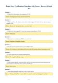 Brain Story Certification&comma; Questions with Correct Answers &lpar;Grade&NewLine;A&plus;&rpar;