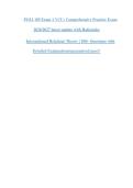 POLI 105 Exam 1 VCU&colon; Comprehensive Practice Exam&NewLine;2026&sol;2027 latest update with Rationales&NewLine;International Relations Theory &vert; 100&plus; Questions with&NewLine;Detailed Explanations&sol;guaranteed pass&excl;&excl;
