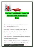 TSA CBT Exam Questions & Answers &vert; 2026&sol;2027 &vert; 60&plus; Questions &vert; X-Ray Colors&comma; Sentence Construction&comma; Grammar&comma; Verb Tenses&comma; Pronouns & Conjunctions