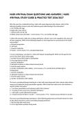 NURS 498 FINAL EXAM QUESTIONS AND ANSWERS &vert; NURS 498 FINAL STUDY GUIDE & PRACTICE TEST 2026&sol;2027