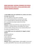 NSPIRE EXAM BANK &vert; NATIONAL STANDARDS FOR PHYSICAL INSPECTION OF REAL ESTATE &vert; ACTUAL QUESTIONS & 100&percnt; VERIFIED ANSWERS &lbrack;2026&sol;2027&rsqb;