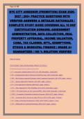 NYC City Assessor &lpar;Promotion&rpar; Exam 2026-2027 Practice Test Bank&colon; 200&plus; Questions with Verified Answers & Detailed Rationales &vert; Complete Study Guide Covering All 10 DOF Certification Domains