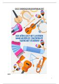 CKV Onderzoeksopdracht Muziek &vert; HAVO 