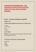 ATI RN NUTRITION PROCTORED EXAM &mdash; NGN INTEGRATED 210 ORIGINAL PRACTICE QUESTIONS COMPLETE WITH 100&percnt; VERIFIED ANSWERS & RATIONALES
