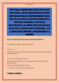 DRE Final Knowledge Exam Practice Test Bank 2026&ndash;2027&colon; 200&plus; Drug Recognition Expert Certification MCQs with Verified Answers & Detailed Rationales &ndash; NHTSA&sol;IACP Aligned