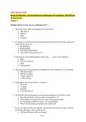 Test bank for Brain & Behavior An Introduction to Biological Psychology&comma; 4th Edition by Bob Garrett&comma; 1-15 complete chapters