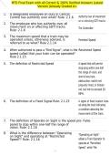 MTS Final Exam with all Correct & 100&percnt; Verified Answers &vert;Latest Version &vert;Already Graded A&plus;
