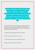 NR 511&sol;NR 511 CEA CLINICAL EXAM ACTUAL EXAM 2026-2027 COMPLETE REAL EXAM QUESTIONS AND CORRECT VERIFIED ANSWERS WITH DETAILED RATIONALES &lpar;100&percnt; RELIABLE ANSWERS&rpar; NR 511 CEA EXAM EDITION 2026 RECENTLY UPDATED EXAM &vert;ALREADY GRADED A&plus; &vert;INSTANT DOWNLOAD PDF