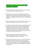 ROCKWELL REAL ESTATE EXAM WITH CORRECT ANSWERS&period;