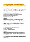 SCLP South Carolina LP-Gas Installer Exam 2026&sol;2027 &vert; &NewLine;Complete Practice Questions&comma; Answers & Detailed Rationales