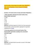 South Carolina LP-Gas Dealer & Installer Exam 2026&sol;2027 &vert; &NewLine;300&plus; Practice Questions&comma; Correct Answers & Detailed &NewLine;Rationales 