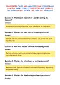 SEGREGATED FUNDS AND ANNUITIES EXAM VERSION 2 AND&NewLine;PRACTICE EXAM - COMPLETE QUESTIONS AND DETAILED&NewLine;SOLUTIONS LATEST UPDATE THIS YEAR JUST RELEASED