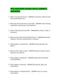 PPN MIDTERM EXAMS WITH CORRECT ANSWERS&sol;GUARANTEED PASS 