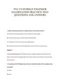 NYC CUSTODIAN ENGINEER&NewLine;EXAMINATION PRACTICE TEST&NewLine;QUESTIONS AND ANSWERS