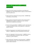 PPN102 EXAM WITH CORRECT ANSWERS &sol;GUARANTEED PASS&excl;&excl;&excl;