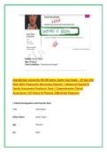 Chamberlain University NR 509 James Taylor Case Study &ndash; 39 Year-Old &NewLine;Male With Progressive Worsening Dyspnea &vert; Advanced Physical & &NewLine;Family Assessment Practicum Track &vert; Comprehensive Clinical &NewLine;Assessment&comma; Full History & Physical&comma; Differential Diagnosis 