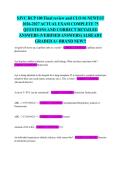 SJVC RCP 100 Final review and CLO &num;6 NEWEST 2026-2027 ACTUAL EXAM COMPLETE 75 QUESTIONS AND CORRECT DETAILED ANSWERS &lpar;VERIFIED ANSWERS&rpar; ALREADY GRADED A&plus; BRAND NEW&excl;&excl;