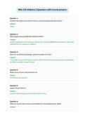 BIOL 235 Midterm 2 Questions with Correct Answers