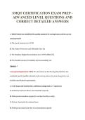 SMQT EXAM PACKAGE DEAL 100&percnt; VERIFIED 2026&sol;2027