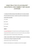 SMQT PRACTICE EXAM 2026&sol;2027&NewLine;QUESTIONS AND CORRECT DETAILED&NewLine;ANSWERS