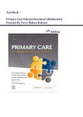 Test Bank Primary Care&colon; Interprofessional Collaborative Practice 7th Edition by Terry Mahan Buttaro &vert; Questions & Answers 2026