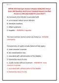 PATHO 370 Final Exam Version A Newest 2026&sol;2027 Actual &NewLine;Exam 100 Questions And Correct Detailed Answers &lpar;verified &NewLine;Answers&rpar; &vert;&vert;Already Graded A&plus;&vert;&vert;Just Out&excl;&excl;&excl; 