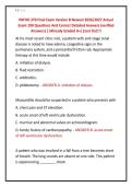 PATHO 370 Final Exam Version B Newest 2026&sol;2027 Actual &NewLine;Exam 100 Questions And Correct Detailed Answers &lpar;verified &NewLine;Answers&rpar; &vert;&vert;Already Graded A&plus;&vert;&vert;Just Out&excl;&excl;&excl; 