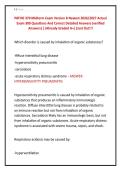 PATHO 370 Midterm Exam Version B Newest 2026&sol;2027 Actual &NewLine;Exam 300 Questions And Correct Detailed Answers &lpar;verified &NewLine;Answers&rpar; &vert;&vert;Already Graded A&plus;&vert;&vert;Just Out&excl;&excl;&excl;