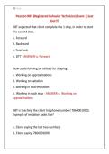 Pearson RBT &lpar;Registered Behavior Technician&rpar; Exam &vert;&vert;Just &NewLine;Out&excl;&excl;&excl; 